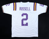 Jamrcus Russell Signed LSU Tigers Jersey (JSA COA) 2007 #1 Overall Draft Pck /QB