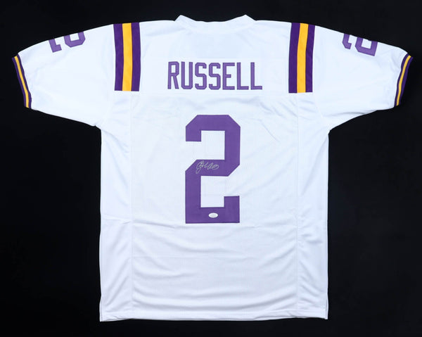 Jamrcus Russell Signed LSU Tigers Jersey (JSA COA) 2007 #1 Overall Draft Pck /QB