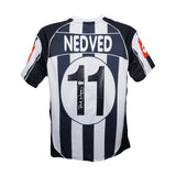Pavel Nedved Signed Juventus FC Lotto Jersey (Beckett) Czech Republic Ntl. Team