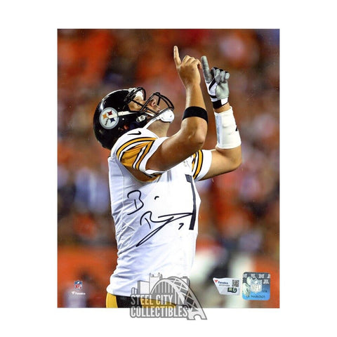 Ben Roethlisberger Autographed Pittsburgh 8x10 Football Photo - Fanatics