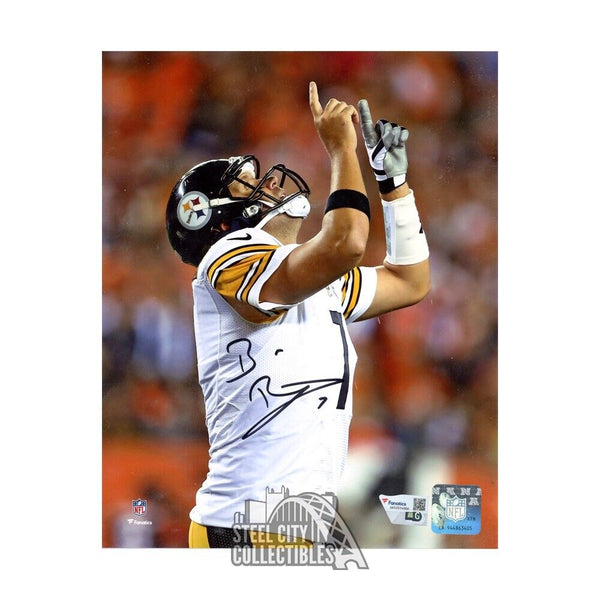 Ben Roethlisberger Autographed Pittsburgh 8x10 Football Photo - Fanatics