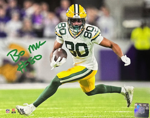 Packers Receiver BO MELTON Signed 8x10 Photo #1 AUTO -