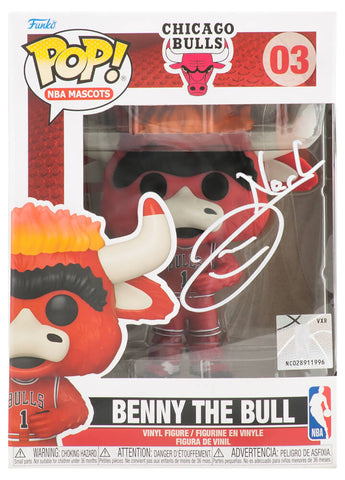 Joakim Noah Signed Chicago Bulls Benny The Bull Mascot Funko Pop #3 - (SS COA)