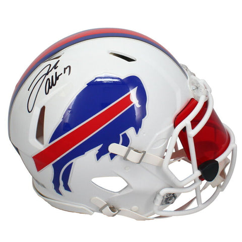 Josh Allen Autographed Buffalo Bills Authentic Speed Helmet w/ Visor Beckett