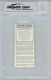 Terrell Davis Signed Denver Broncos 12/27/1998 2008 yards Ticket Beckett 57040