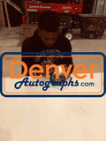 Jimmy Horn Jr. Signed Colorado Buffalos Gold Mini Helmet Beckett 42403