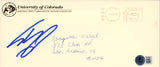 Shaquille O'Neal Signed University of Colorado-Boulder Recruitment Letter BAS