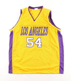 Horace Grant Signed Los Angeles Lakers Jersey (Beckett) 4xNBA Champion Pwr Frwrd