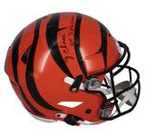 Ja'Marr Chase Autographed "24 Triple Crown" Bengals Speedflex Helmet Beckett
