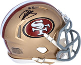 Patrick Willis San Francisco 49ers Autographed Riddell Speed Mini Helmet