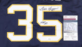 Bob Huggins Signed West Virginia Mountaineers Jersey Ins "HOF 22"(JSA COA) Coach