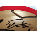 George Kittle Autographed San Francisco 49ers F/S Helmet Speedflex Beckett 58574