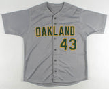 Dennis Eckersley Signed Oakland Athletics Jersey (JSA COA) 1992 MVP & Cy Young
