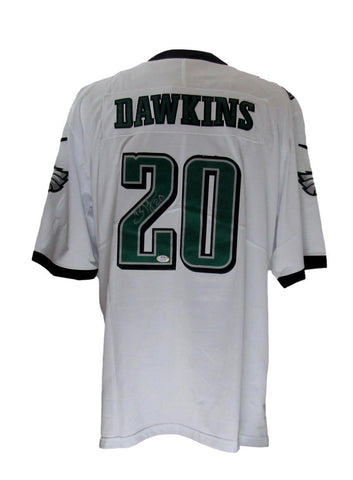 Brian Dawkins HOF Autographed White Nike On Field Football Jersey Eagles PSA/DNA