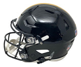 James Harrison Signed Steelers FS Authentic SpeedFlex Helmet Silverback BAS