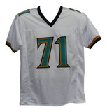 Tony Boselli Autographed/Signed Pro Style White XL Jersey BAS 33189