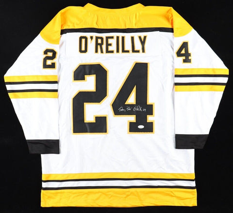 Terry O'Reilly Signed Boston Bruins Jersey (JSA COA) 2xNHL All Star Right Wing