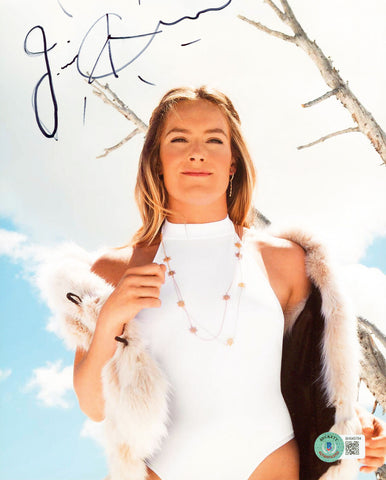 Jamie Anderson Winter Olympics Authentic Signed 8x10 Photo BAS #BH049764