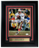 Jeff Garcia San Francisco 49ers Signed/Auto 8x10 Photo Framed JSA 163326