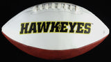 Noah Fant Signed Iowa Hawkeyes Logo Football (Beckett) Seattle Seahawk Tight End