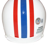 Earl Campbell Autographed/Signed Houston Oilers Mini Helmet Beckett 40328