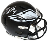 Jake Elliott Signed Philadelphia Eagles 2022 Alternate Mini Helmet PSA 40445