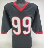 Jordan Davis Signed Georgia Bulldogs Jersey (JSA COA) Eagles 1st Rnd Pk 2022 D.T