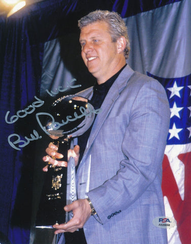Bill Parcells HOF Signed/Inscribed 8x10 Photo NY Giants PSA/DNA 188175