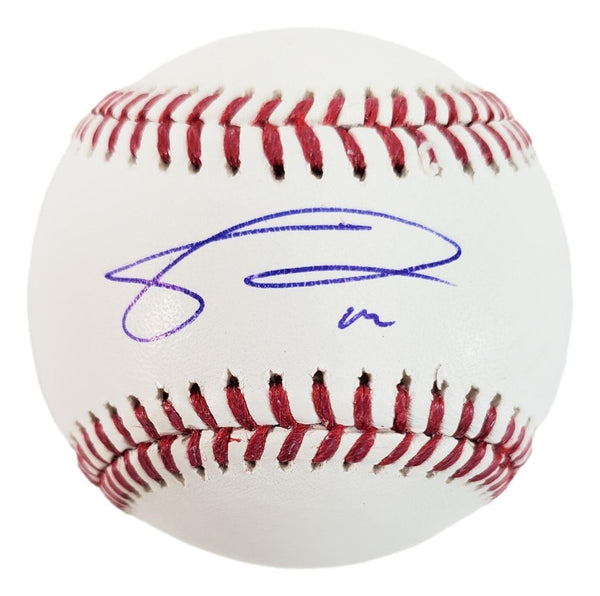 Noelvi Marte Cincinnati Reds Signed Official MLB Baseball GTSM