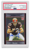 Joe Thomas Signed Browns 2007 Bowman Chrome RC Card #BC94 (PSA/DNA Encapsulated)