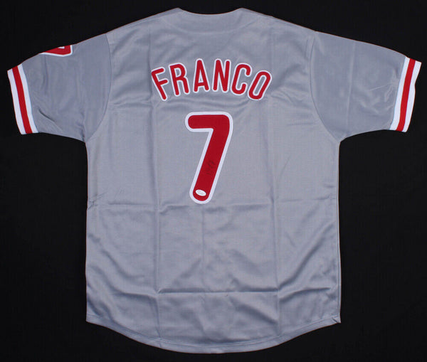 Maikel Franco Signed Phillies Jersey (JSA COA)Philadelphia Starting 3rd Baseman