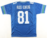 Marquez Valdes-Scantling Signed Seattle Seahawks Jersey (Beckett) Journeyman W.R