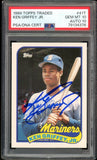 1989 Topps Traded #41T Ken Griffey Jr. RC On Card PSA 10/10 Auto GEM MINT