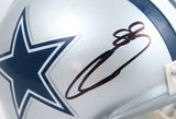 CeeDee Lamb Autographed Dallas Cowboys Mini Helmet - Fanatics Auth *Black