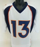 K.J. Hamler Signed Denver Broncos Jersey / Ex Penn State Wide Receiver (JSA COA)