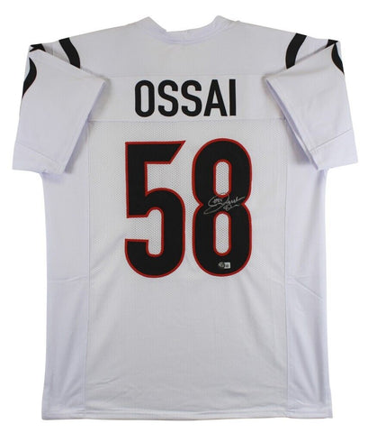 Joseph Ossai Signed Bengal Jersey (Beckett) Cincinnati 3rd Round Pick 2021 Draft