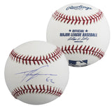 Angels Tyler Skaggs Authentic Signed OML Baseball Autographed BAS #BV01226