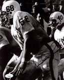 Mike Reid PSU Penn State Signed/Autographed 8x10 B/W Photo JSA 154831