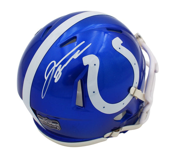 Jonathan Taylor Signed Indianapolis Colts Speed Flash NFL Mini Helmet