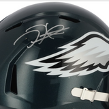 JALEN HURTS Autographed Philadelphia Eagles Full Size Speed Helmet FANATICS