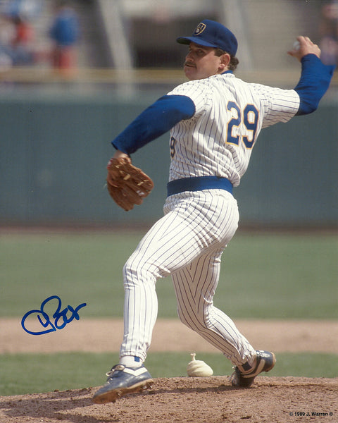Milwaukee Brewers Pitcher CHRIS BOSIO Signed 8x10 Photo #3 AUTO