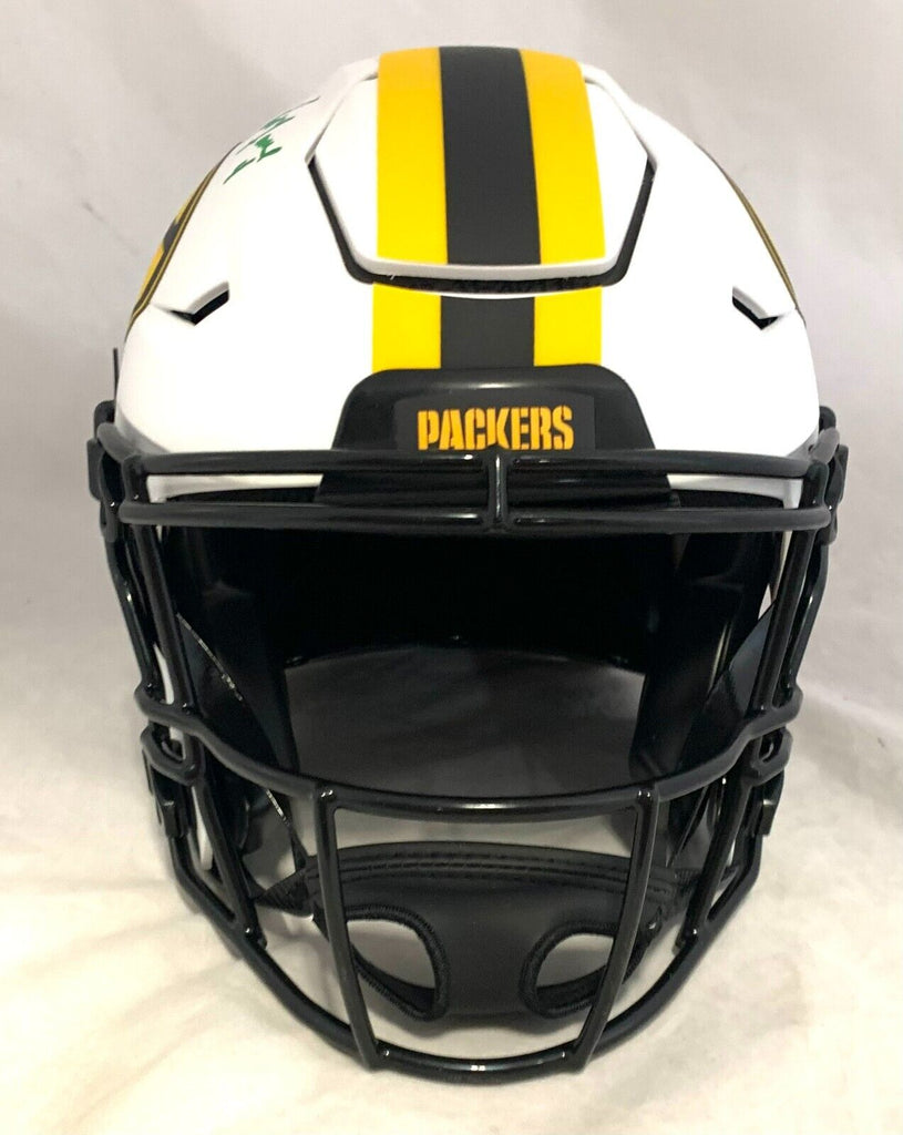 BRETT FAVRE SIGNED PACKERS LUNAR ECLIPSE SPEEDFLEX AUTHENTIC HELMET RA ...