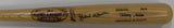 Braves HANK AARON Signed Louisville Slugger Blonde Game Model Bat AUTO - JSA