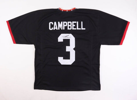 Tyson Campbell Signed Georgia Bulldogs Jersey (JSA COA) 2021 2nd Round Pick