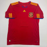 Autographed/Signed Andres Iniesta Spain Red World Cup Jersey Beckett BAS COA
