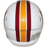 John Riggins Signed Washington Redskins Pro Flt White Helmet BAS 42843