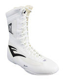 Muhammad Ali Signed White Everlast Boxing Shoe Size 11.5 Auto 10! PSA #4A54355