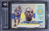 Warriors Latrell Sprewell Authentic Signed 1992 Ultra #266 Card BAS Slabbed