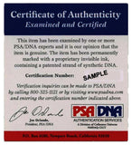 Jim Harbaugh HOF Michigan Signed/Auto Mini Football Helmet PSA/DNA 211977