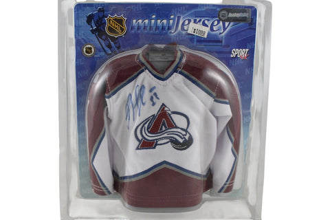 Patrick Roy Autographed Colorado Avalanche Mini Jersey Beckett 52853